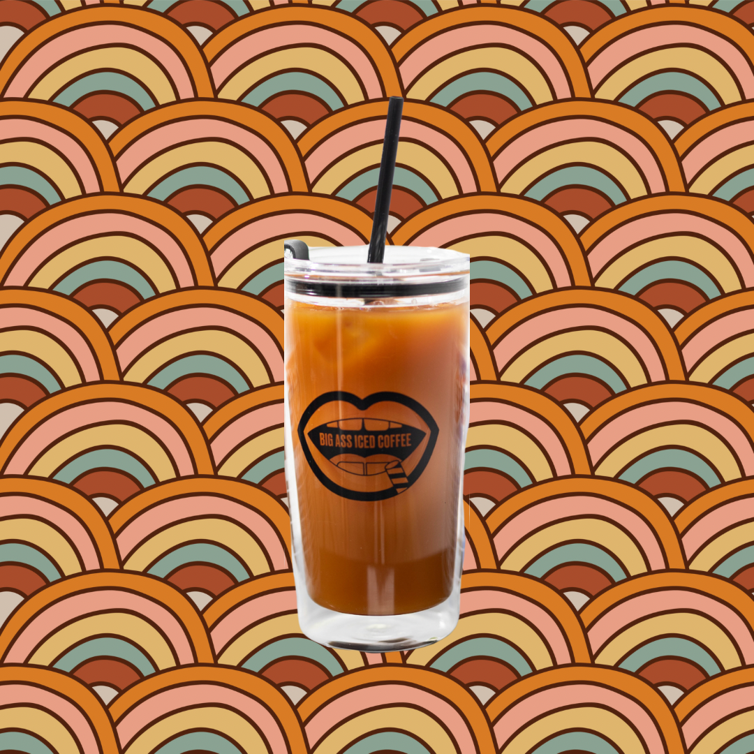 GLASS TUMBLER – Big Ass Iced Coffee